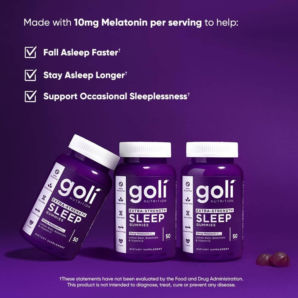 Goli Nutrition Extra-Strength Sleep Gummies