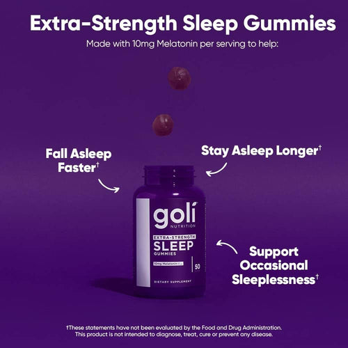 Goli Nutrition Extra-Strength Sleep Gummies