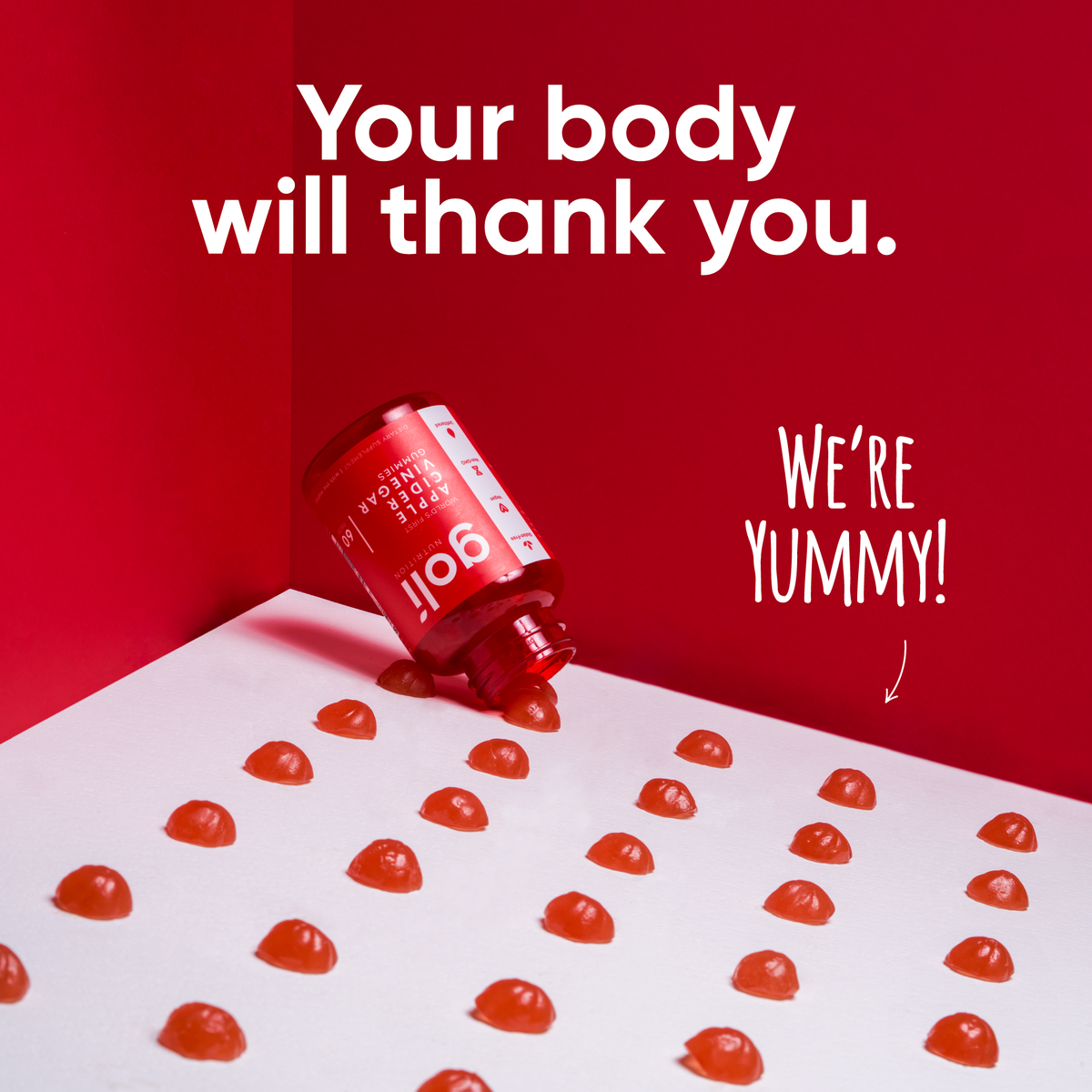 Goli Nutrition Apple Cider Vinegar Gummies