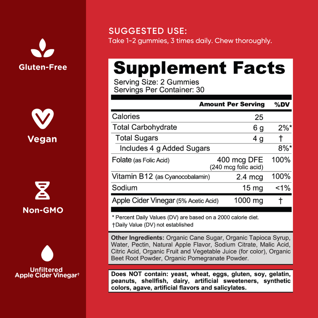Goli Nutrition Apple Cider Vinegar Gummies
